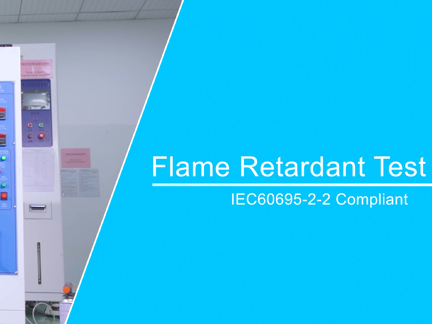 03-Flame Retardant Test (Needle Flame Tester)