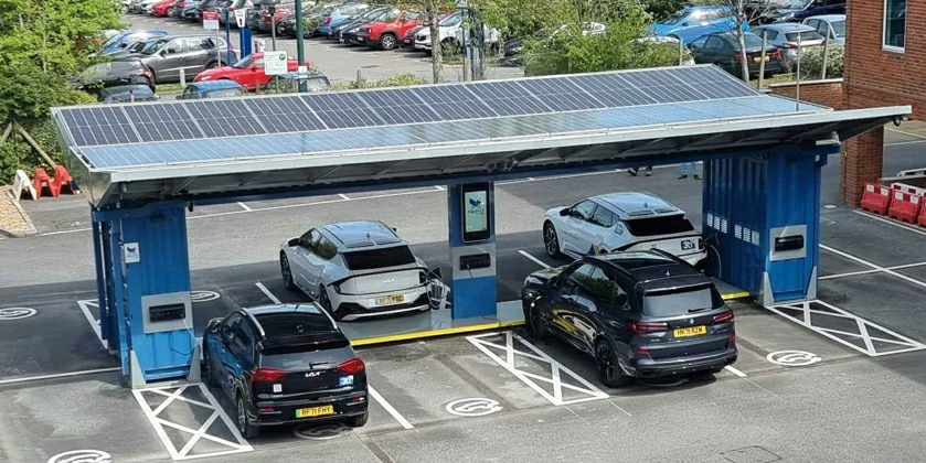 Combination Of An Electric Vehicle And PV System