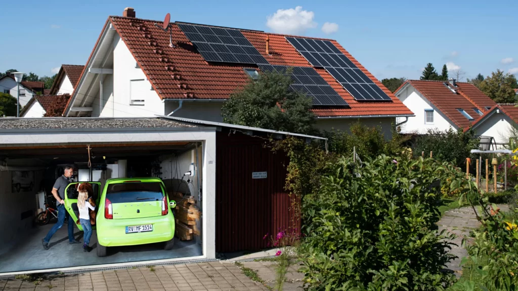 Solar Energy EV Charging