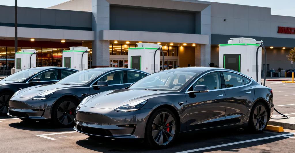 EV Charging Solution for Shopping Mall Parking Lots EV Charging Solution for Shopping Mall Parking Lots