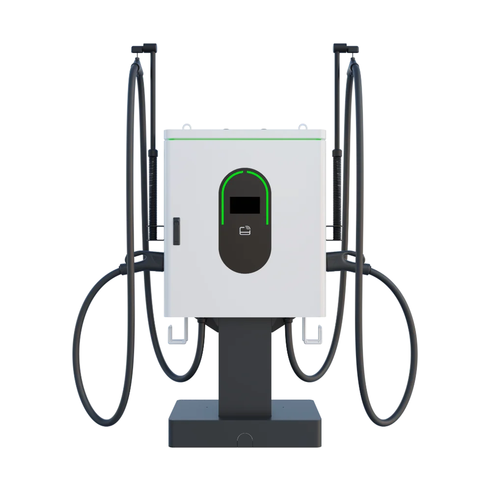 EVD002-60kW DC fast EV charger with cable management
