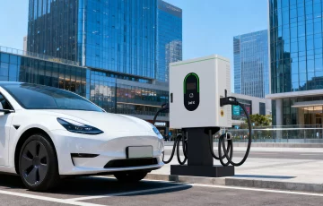 EVD00240KW 60KW DC Fast EV charger for workplace charging solution