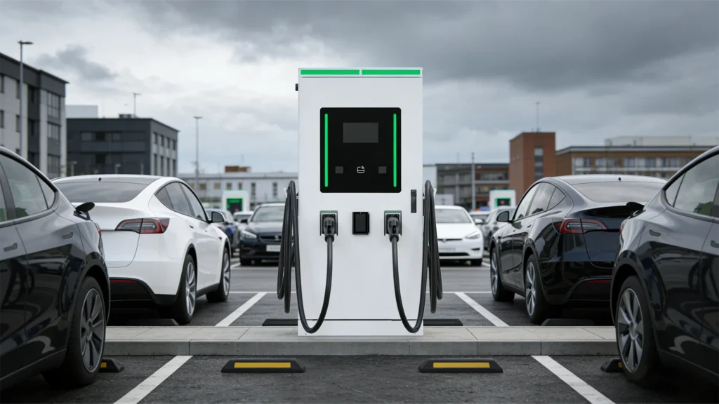 Cargador rápido de CC para vehículos eléctricos EVD003