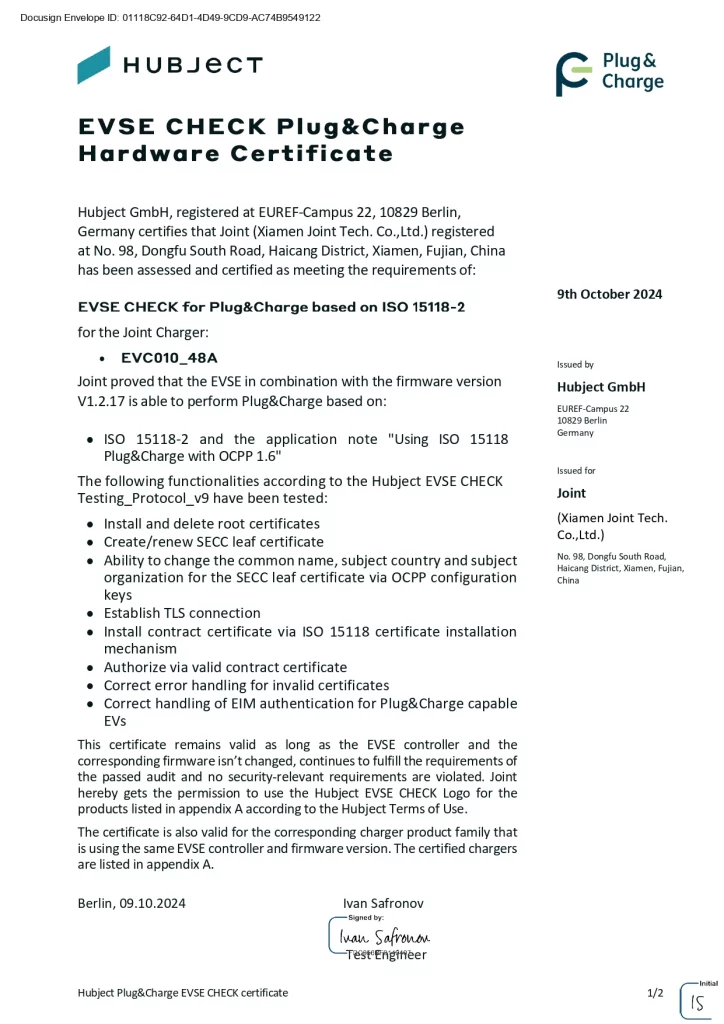 Joint-Tech-has-obtained-ISO-15118-Certification Joint-Tech-has-obtained-ISO-15118-Certification