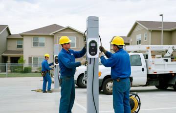 EV Charging Solutions for Construction