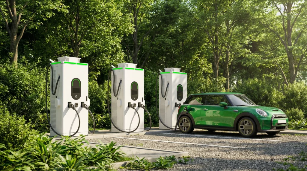 AC vs DC commercial EV charger selection guide for fleet depot operators